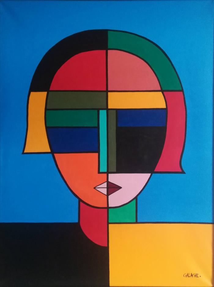 ELLA - Acrílico sobre lienzo - 80 x 60 cm