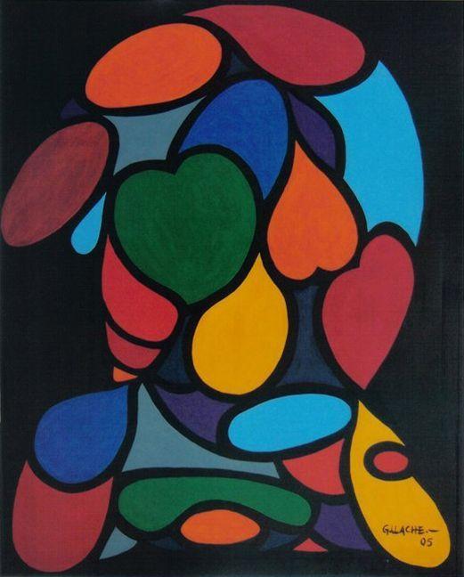 BUSTO - Acrílico sobre lienzo - 81 x 65 cm (Colección privada)