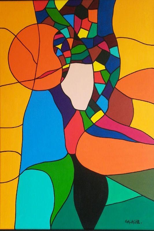 SIN TÍTULO - Acrílico sobre lienzo - 70 x 50 cm