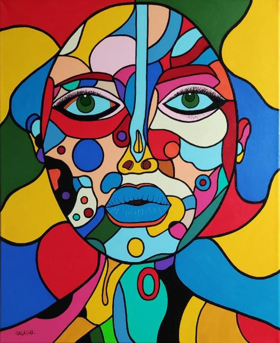GAIA - Acrílico sobre lienzo - 50 x 60 cm