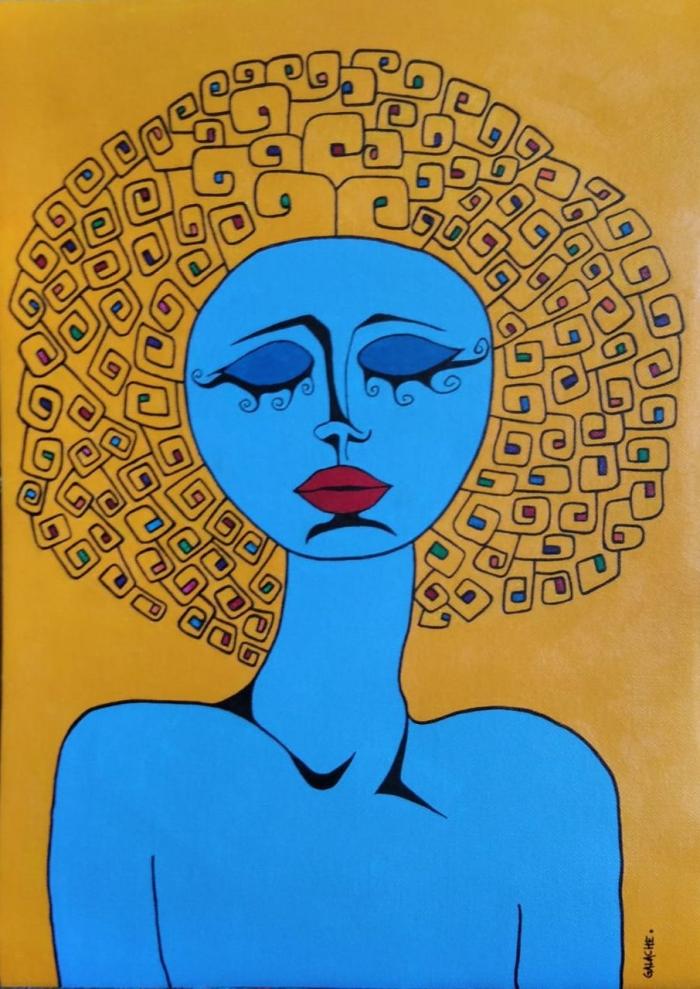 AVATAR - Acrílico sobre lienzo - 30 x 42 cm