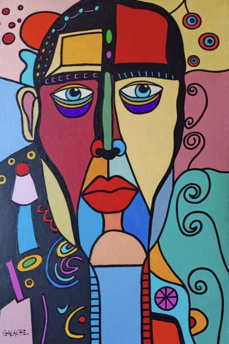 KALA - Acrílico sobre cartón entelado - 40 x 60 cm