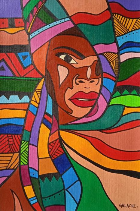 KIAH - Acrílico sobre papel