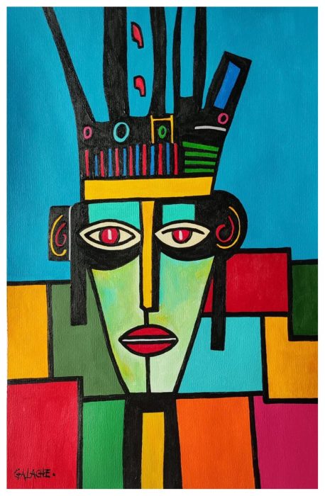 KIANO - Acrílico sobre papel - 30 x 42 cm