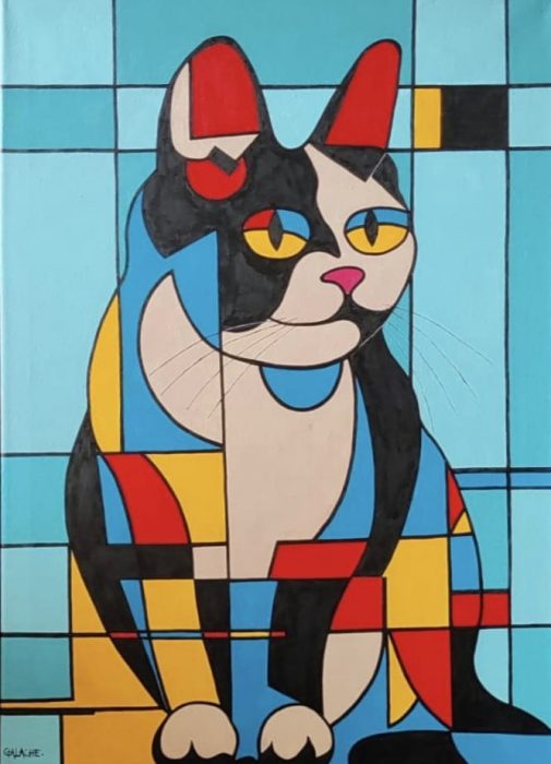 MICHI - Acrílico sobre lienzo - 50 x 70 cm