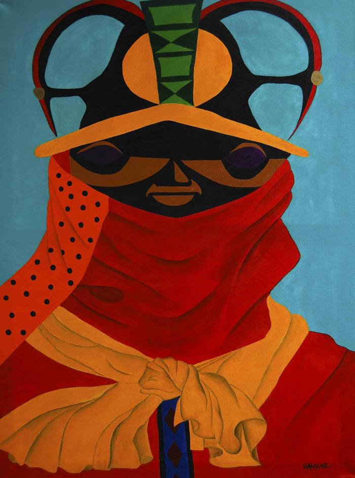HECHICERO - Acrílico sobre lienzo (Colección privada)