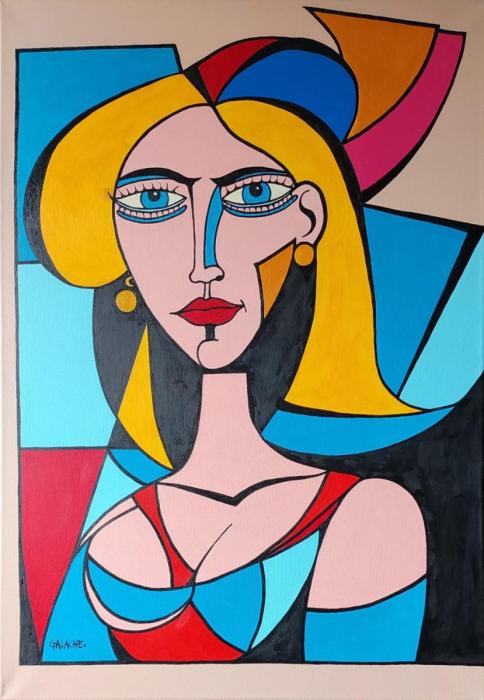 MANOLO - Acrílico sobre lienzo - 50 x 70 cm