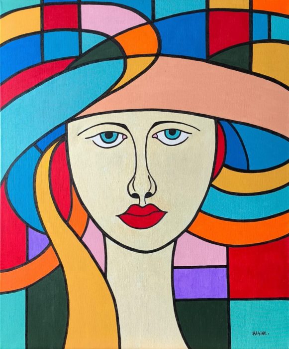 MARÍA - Acrílico sobre lienzo - 50 x 60 cm