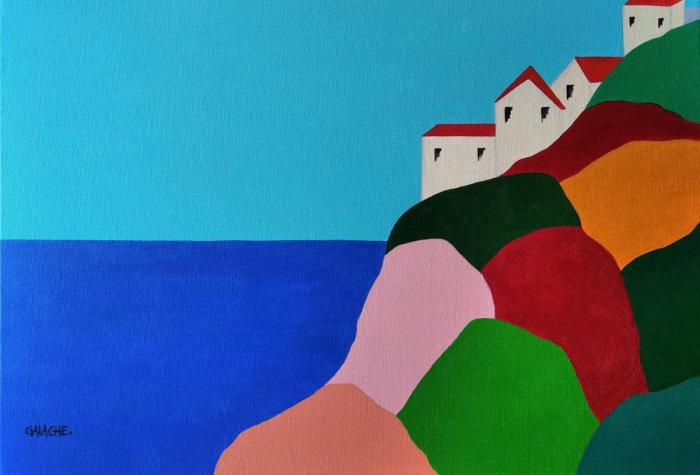 MARINA - Acrílico sobre lienzo - 60 x 40 cm
