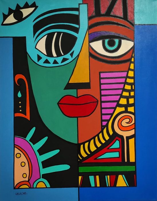 MERYL - Acrílico sobre lienzo - 60 x 90 cm