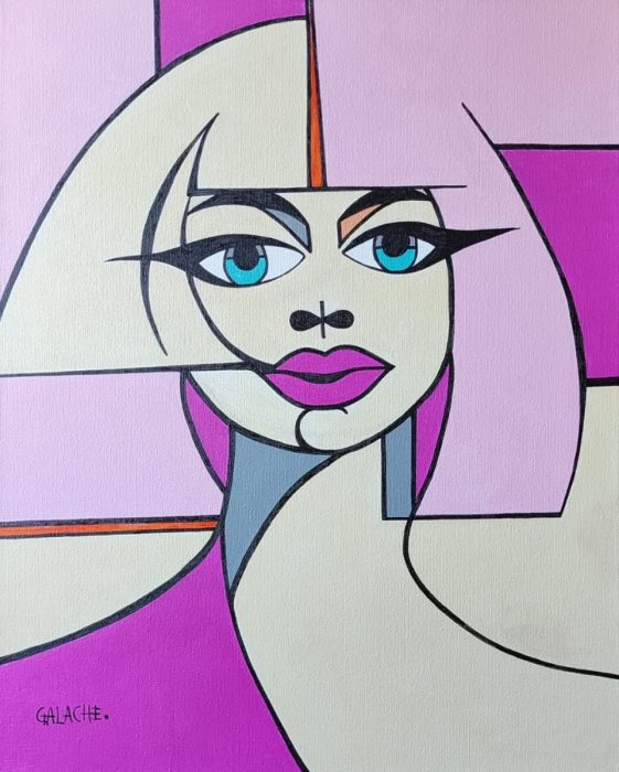 MIA - Acrílico sobre lienzo - 40 x 50 cm