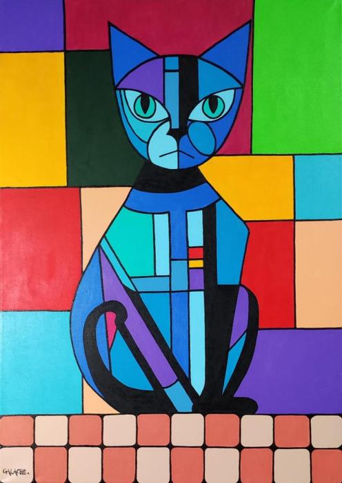 MIW - Acrílico sobre lienzo - 50 x 70 cm