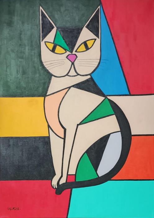 MOFLI - Acrílico sobre lienzo - 50 x 70 cm