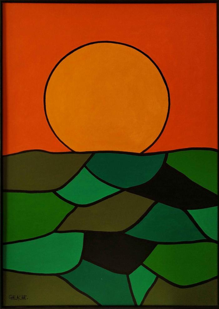 PAISAJE - Acrílico sobre lienzo