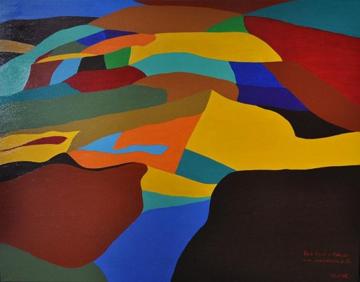 PAISAJE - Acrílico sobre lienzo (Colección privada)