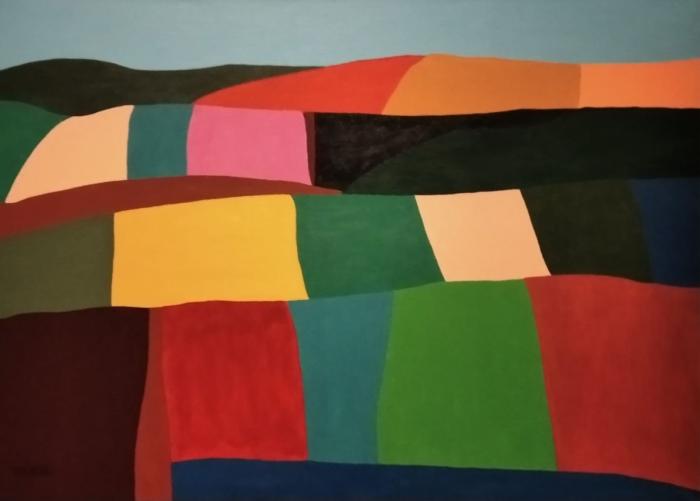 PAISAJE - Acrílico sobre lienzo - 70 x 50 cm