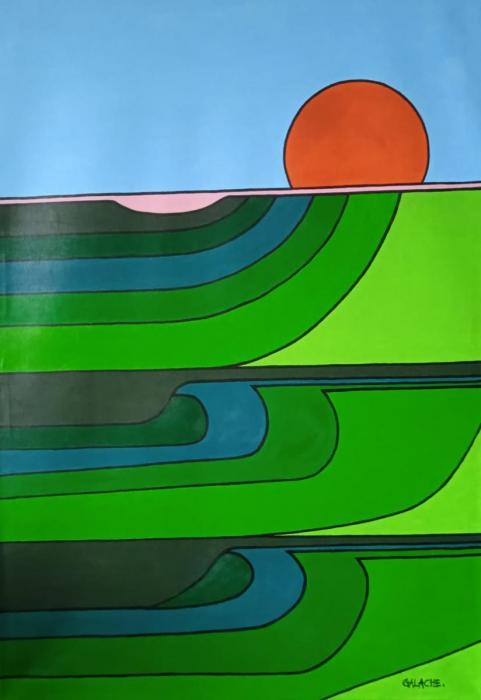 PAISAJE - Acrílico sobre lienzo - 50 x 70 cm