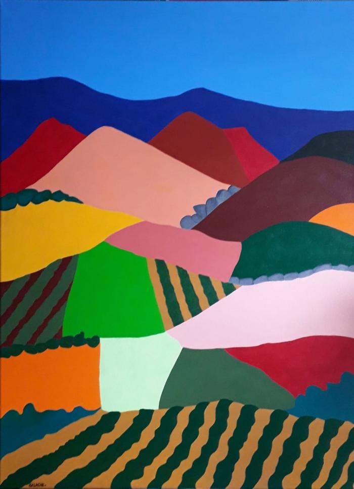 PAISAJE - Acrílico sobre lienzo - 60 x 80 cm