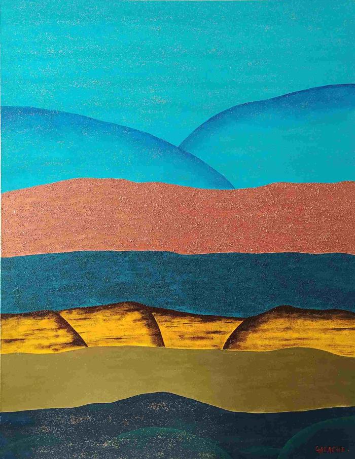 PAISAJE - Acrílico sobre lienzo