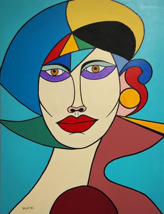 SIMONE - Acrílico sobre lienzo - 60 x 80 cm