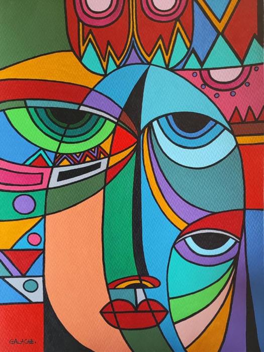 SUEÑO II - Acrílico sobre papel - 33 x 46 cm