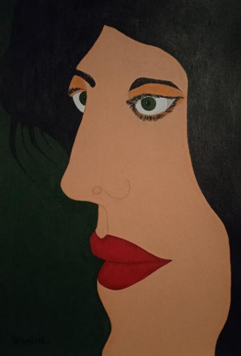 LÍA - Acrílico sobre tela