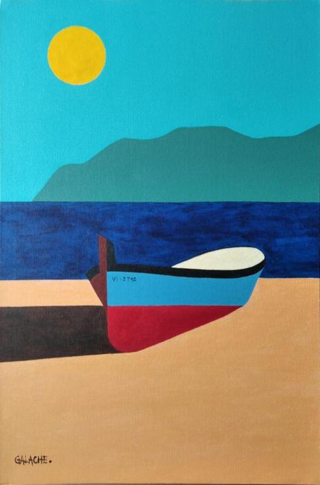 MARINA - Acrílico sobre lienzo - 40 x 60 cm