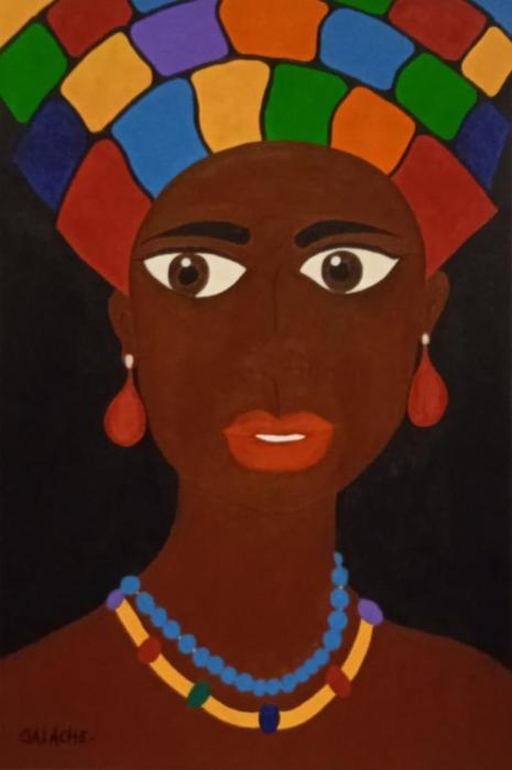 MASHIRA - Acrílico sobre papel