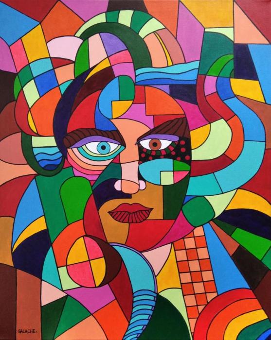 MEDUSA - Acrílico sobre lienzo - 60 x 80 cm