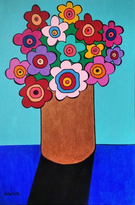 PRIMAVERA - Acrílico sobre lienzo - 40 x 60 cm