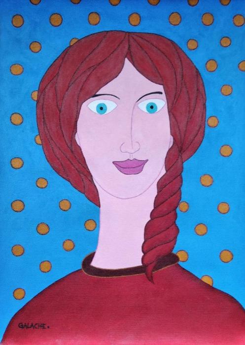 RAPUNZELLA - Acrílico sobre lienzo - 30 x 42 cm