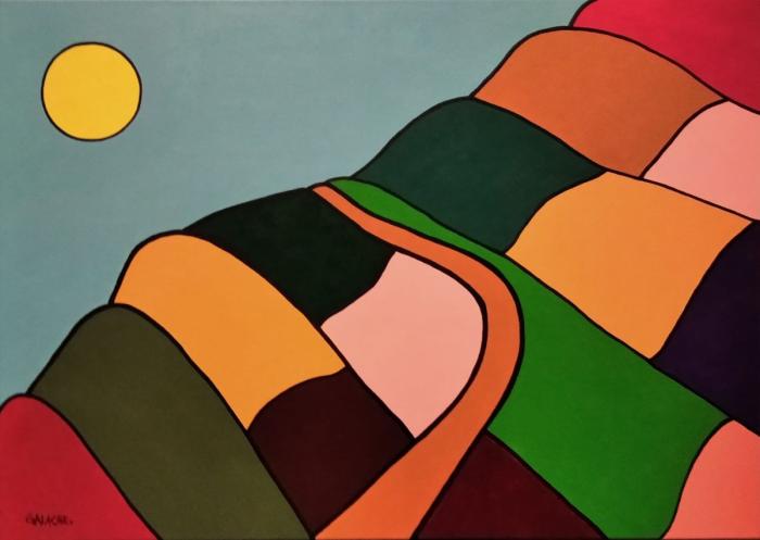 SIN FIN - Acrílico sobre lienzo - 70 x 50 cm